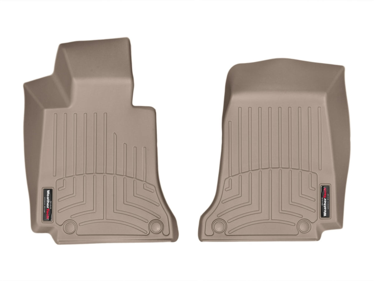 Weathertech - FloorLiner™ DigitalFit® Tan Front & Rear Set 15-21 Mercedes Benz C-Class / 15-21 Mercedes Benz C63-AMG - 4