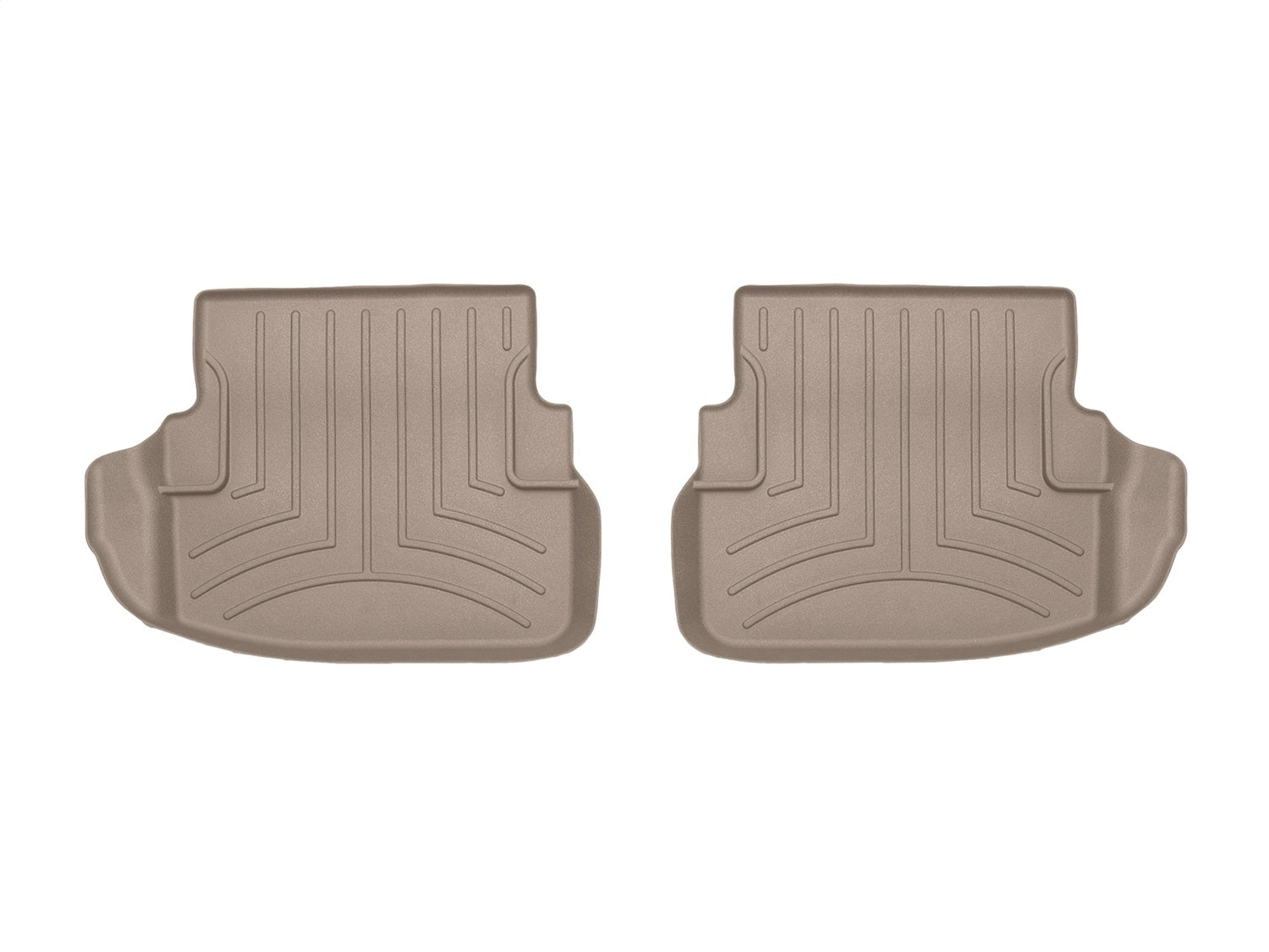Weathertech - FloorLiner™ DigitalFit® - Tan Rear 17-23 Mercedes Benz C-Class / 17-21 Mercedes Benz C63-AMG - 456763