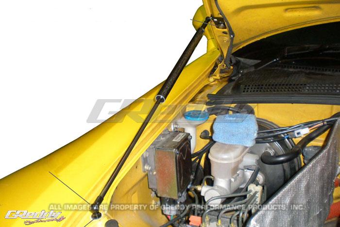 GReddy 00-09 Honda S200 AP1/AP2 Engine Hood Lifter Kit (Designed for OEM weight hoods.) - 18550101
