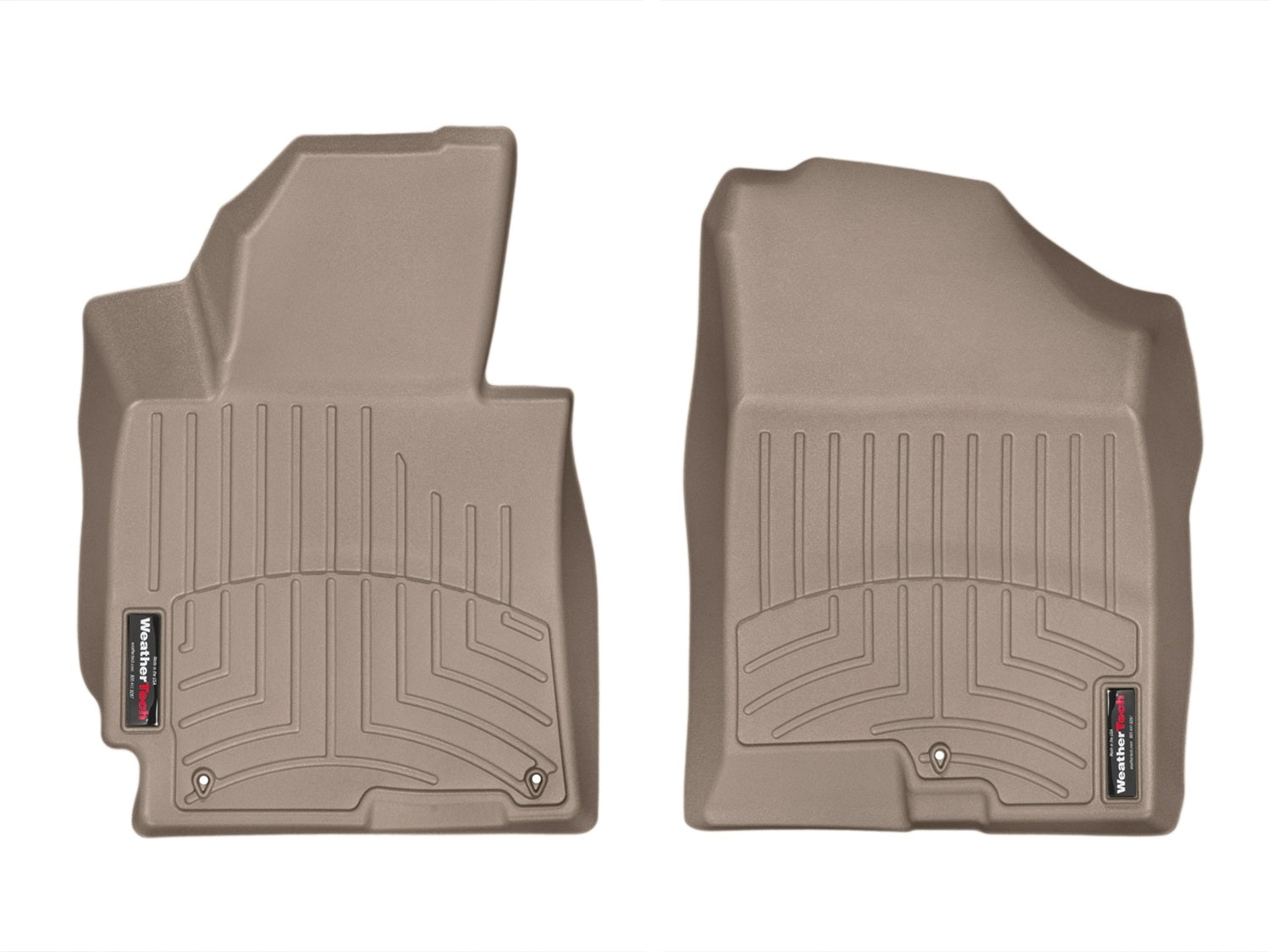 Weathertech - FloorLiner™ DigitalFit® - Tan Front 14-16 Hyundai Elantra / 14 Hyundai Elantra-Coupe - 456861