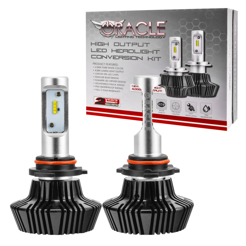 Oracle 9006 4000 Lumen LED Headlight Bulbs (Pair) - 6000K SEE WARRANTY - 5240-001