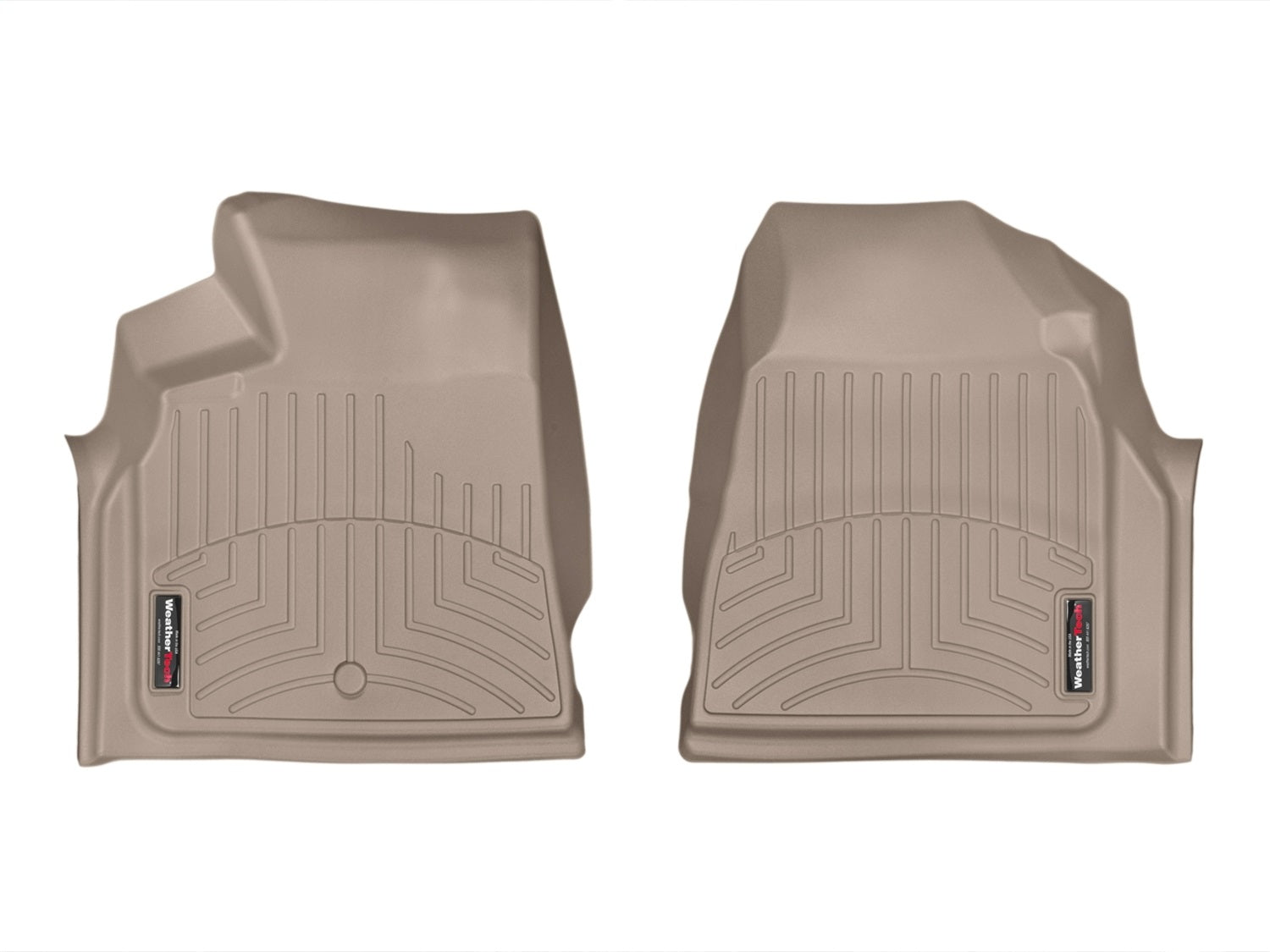 Weathertech - FloorLiner™ DigitalFit® Tan Front & Rear Set 08 Buick Enclave / 07-08 GMC Acadia / 07-08 Saturn Outlook - 