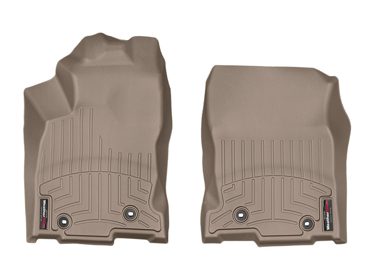 Weathertech - FloorLiner™ DigitalFit® Tan Front & Rear Set 15-21 Lexus NX - 45749-1-2