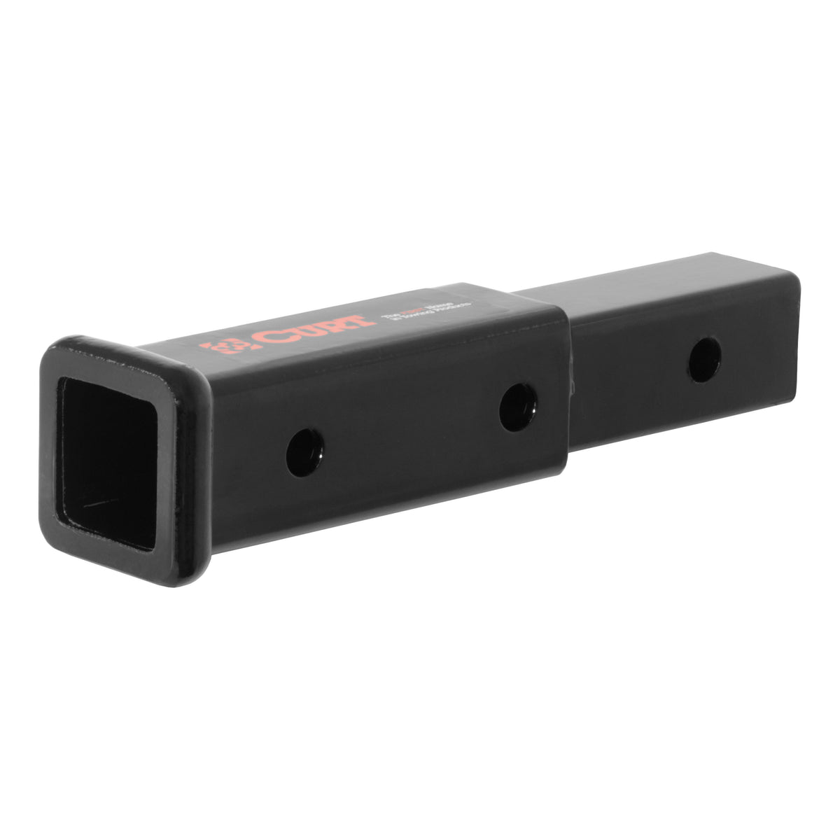 CURT 45781 8-Inch Long Trailer Hitch Extension with Hollow Shank for 2-Inch Receiver, 3,500 lbs