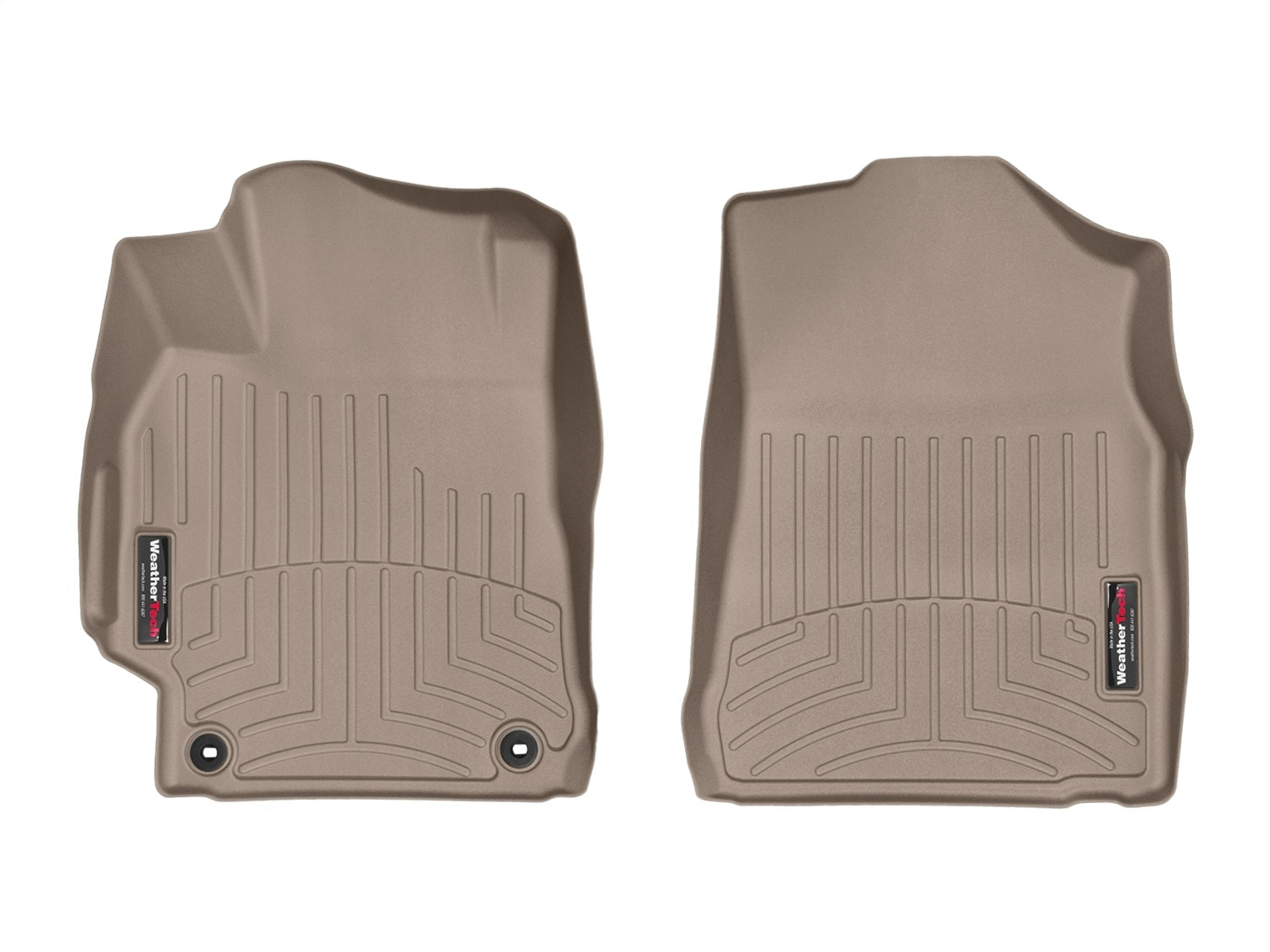 Weathertech - FloorLiner™ DigitalFit® Tan Front & Rear Set 15-17 Toyota Camry - 457881-454002