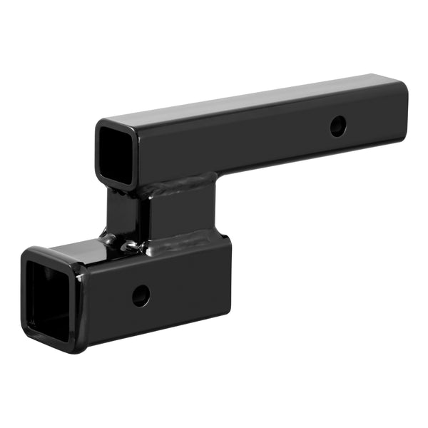 CURT 45798 Trailer Hitch Adapter, 2-Inch Receiver, 4-In Drop or Rise, 7,500 lbs