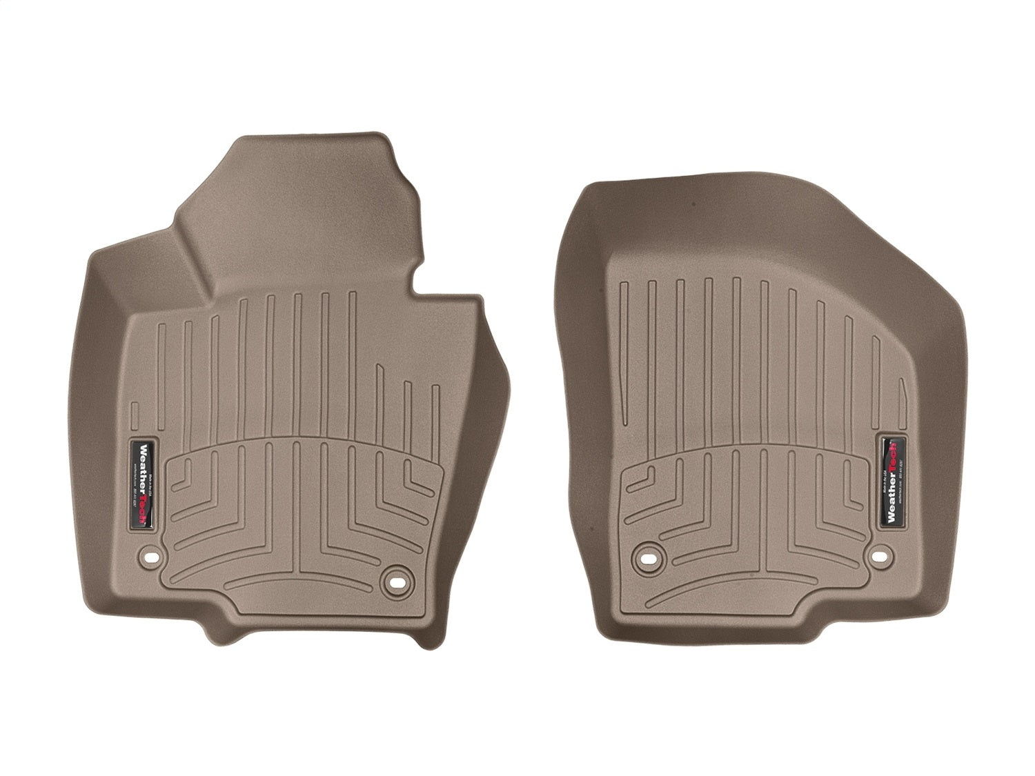 Weathertech - FloorLiner™ DigitalFit® Tan Front & Rear Set 06-07 Volkswagen Passat - 458191-451672