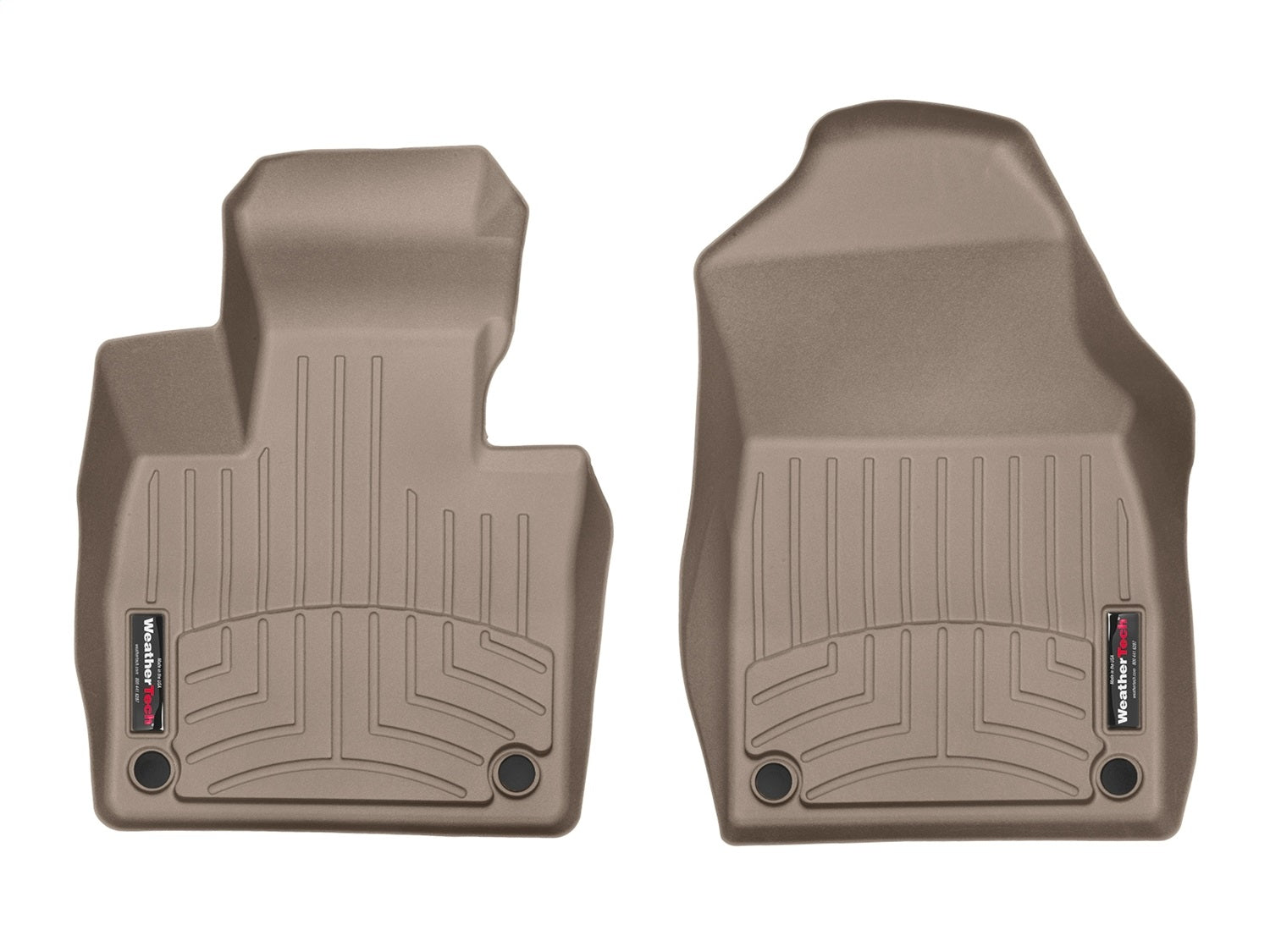 Weathertech - FloorLiner™ DigitalFit® Tan Front, Rear & Third Row Set 16-26 Volvo XC90 - 45828-1-4-3