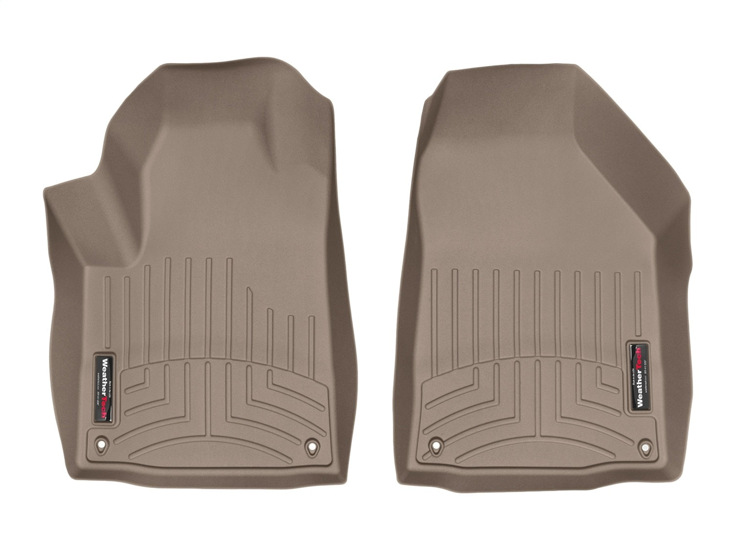 Weathertech - FloorLiner™ DigitalFit® - Tan Front 14-23 Jeep Cherokee - 458331