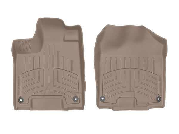Weathertech - FloorLiner™ HP Tan Front & Rear Set 16-22 Honda Pilot - 458391IM-458395