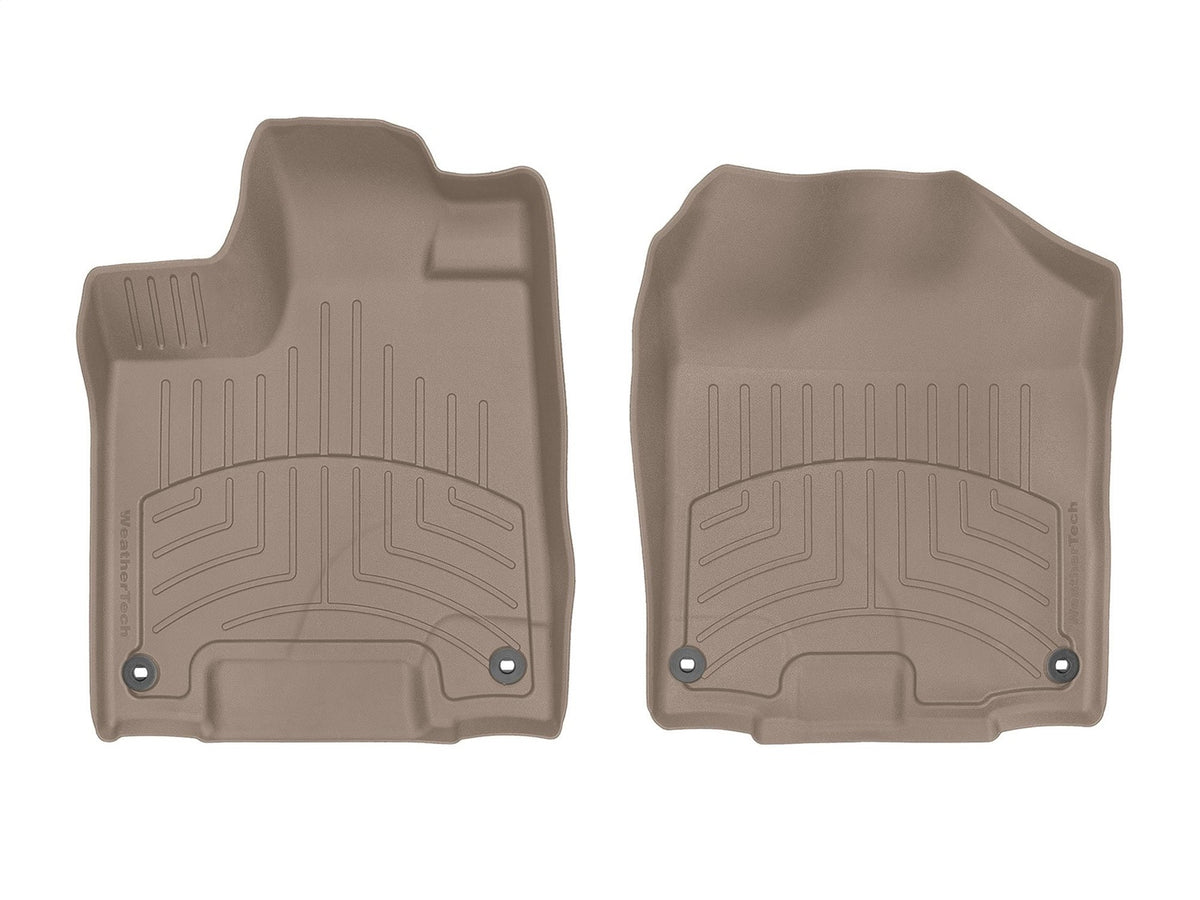 Weathertech - FloorLiner™ HP - Tan Front 19-25 Passport / 16-22 Pilot - 458391IM-458392