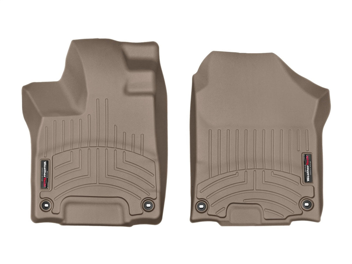 Weathertech - FloorLiner™ DigitalFit® - Tan Front 19-25 Passport / 16-22 Pilot - 458391