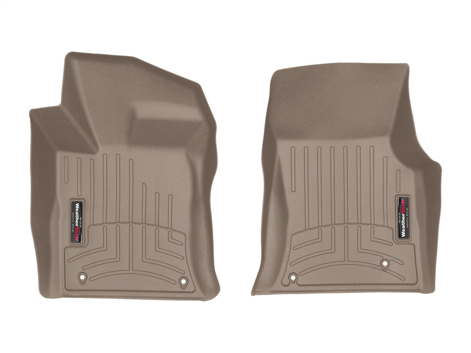 Weathertech - FloorLiner™ DigitalFit® - Tan Front 17-20 Jaguar XE / 16-24 Jaguar XF - 458641