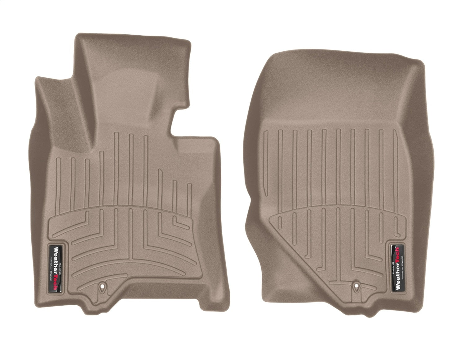 Weathertech - FloorLiner™ DigitalFit® Tan Front & Rear Set 08-13 INFINITI EX - 458681-451552