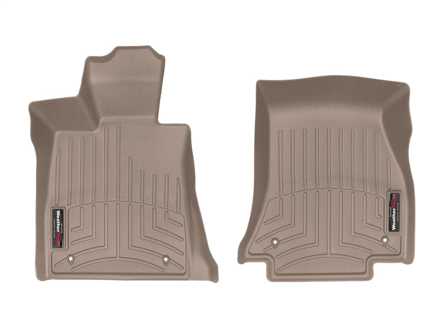 Weathertech - FloorLiner™ DigitalFit® Tan Front & Rear Set 16-20 BMW 7-Series - 45874-1-3