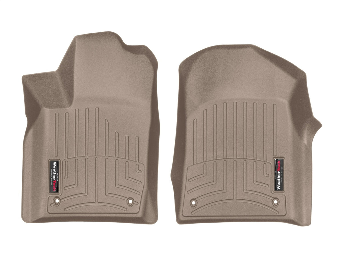 Weathertech - FloorLiner™ DigitalFit® Tan Front & Rear Set 15 Dodge Durango / 15 Jeep Grand-Cherokee - 458751-453242