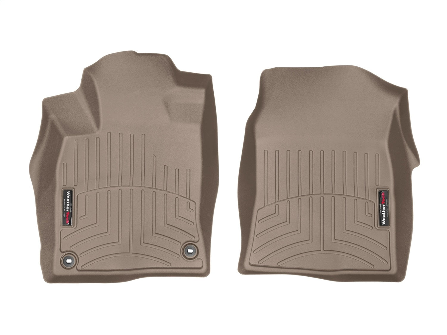 Weathertech - FloorLiner™ DigitalFit® - Tan Front 16-21 Honda Civic - 458841