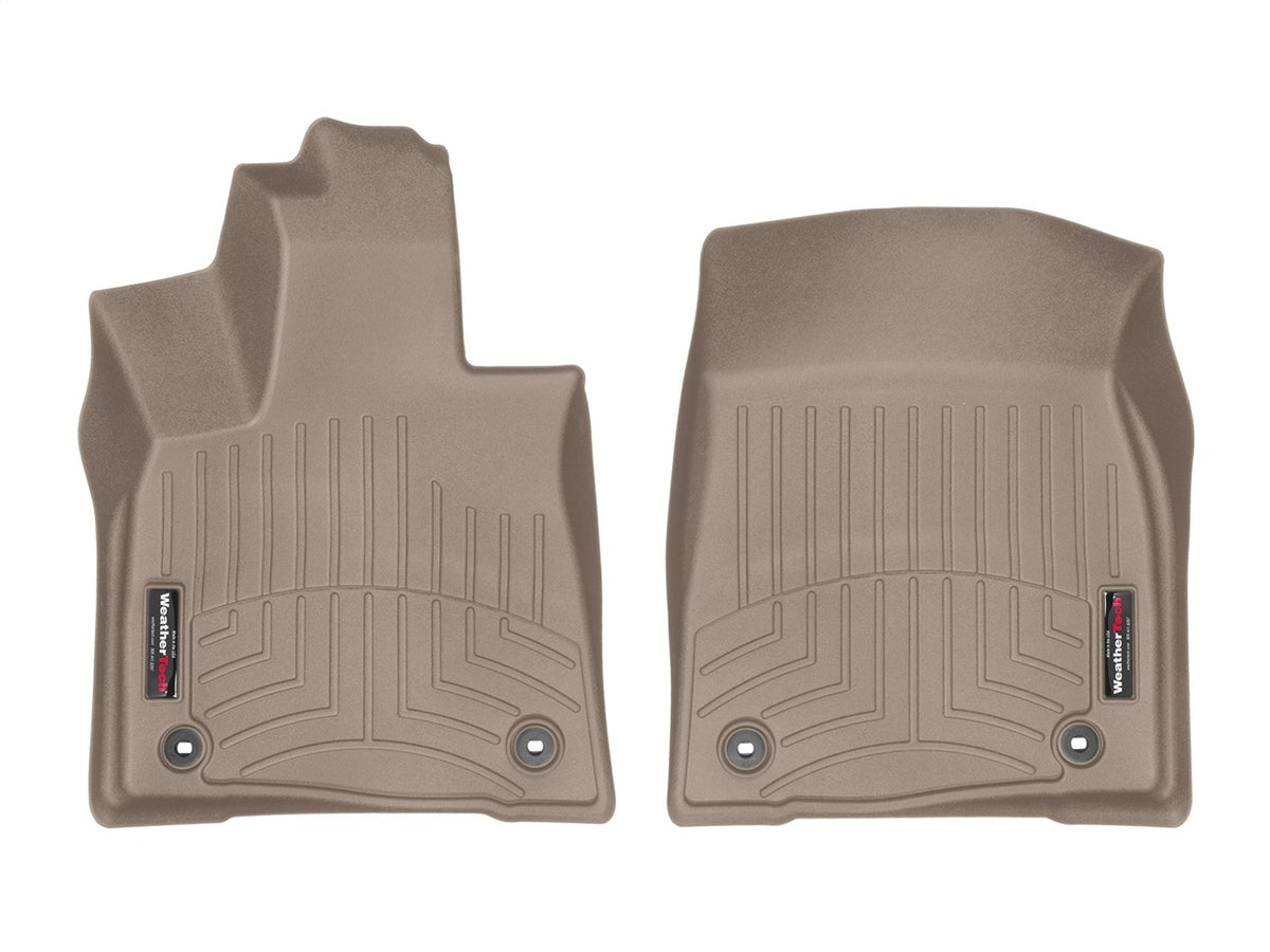 Weathertech - FloorLiner™ DigitalFit® Tan Front & Rear Set 16-22 Lexus RX - 45886-1-2