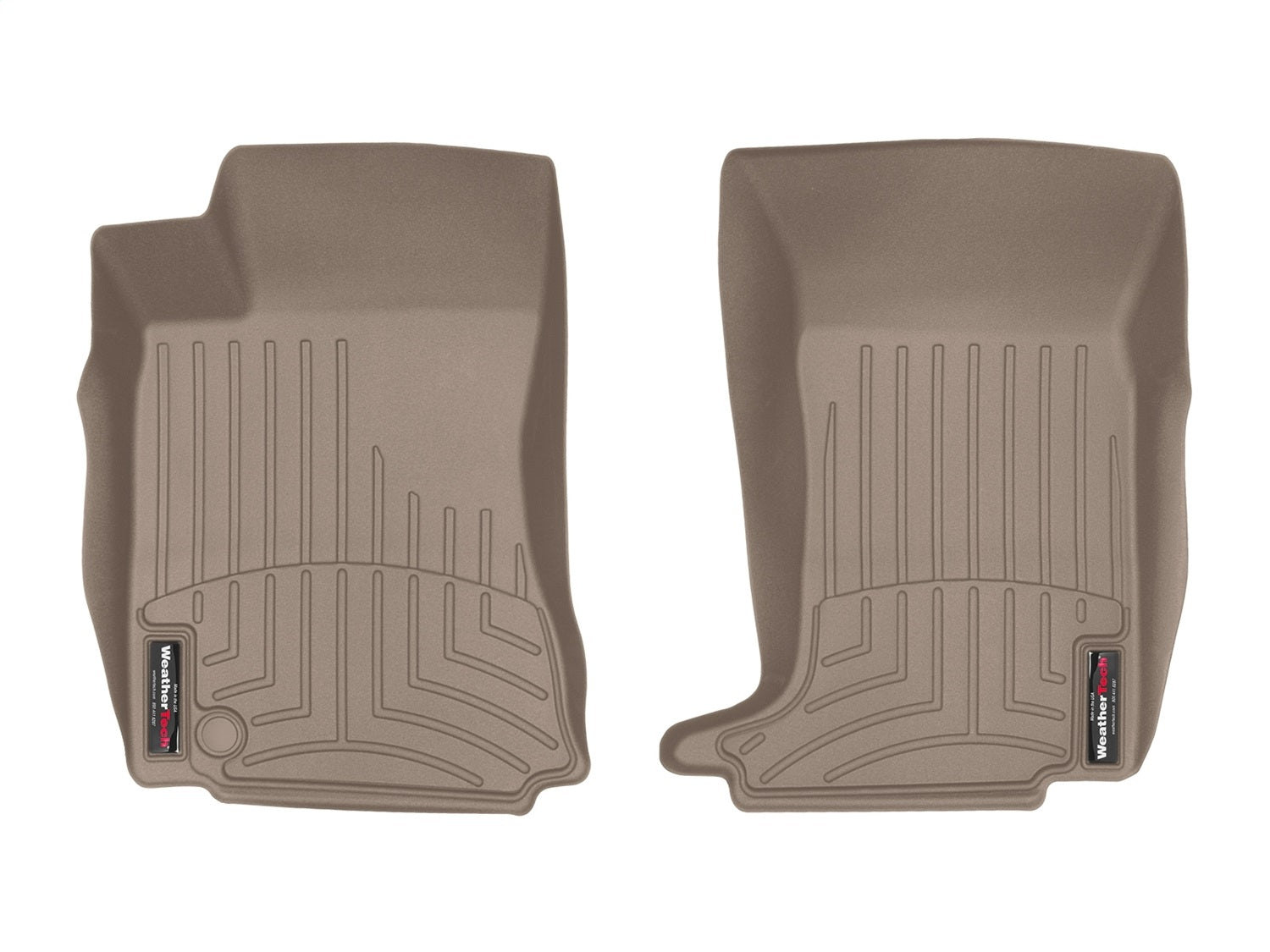 Weathertech - FloorLiner™ DigitalFit® Tan Front & Rear Set 10-14 Cadillac CTS - 458991-451492