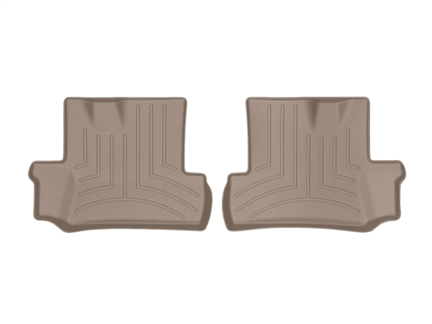 Weathertech - FloorLiner™ DigitalFit® - Tan Rear 16-24 Chevrolet Camaro - 459022