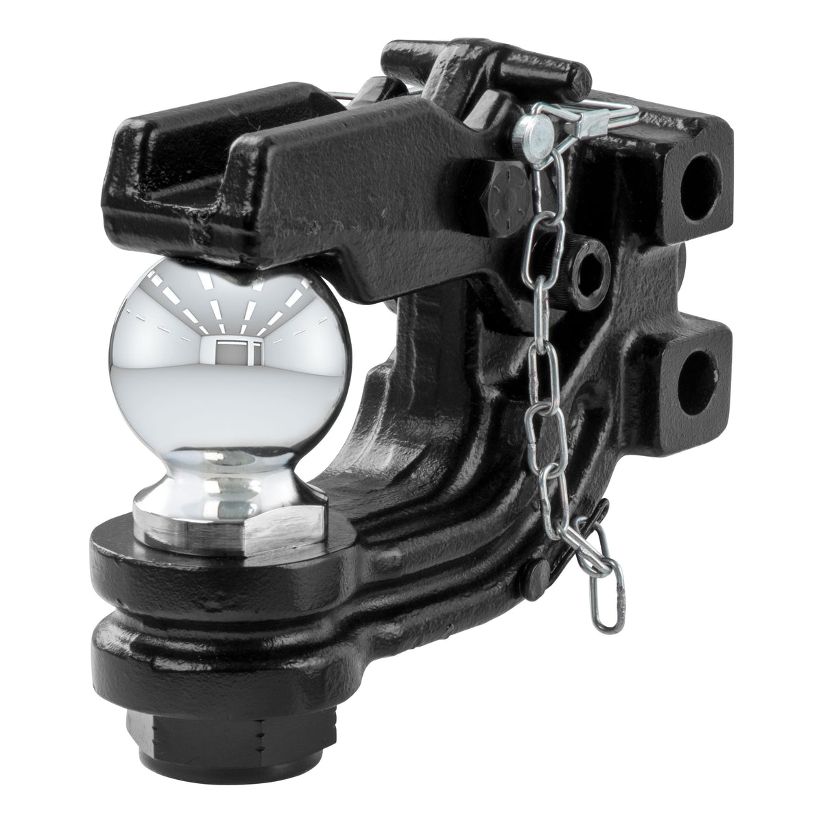 CURT 45920 Channel Mount Pintle Attachment with 2-5/16-Inch Ball, 13,000 lbs, Shank Required