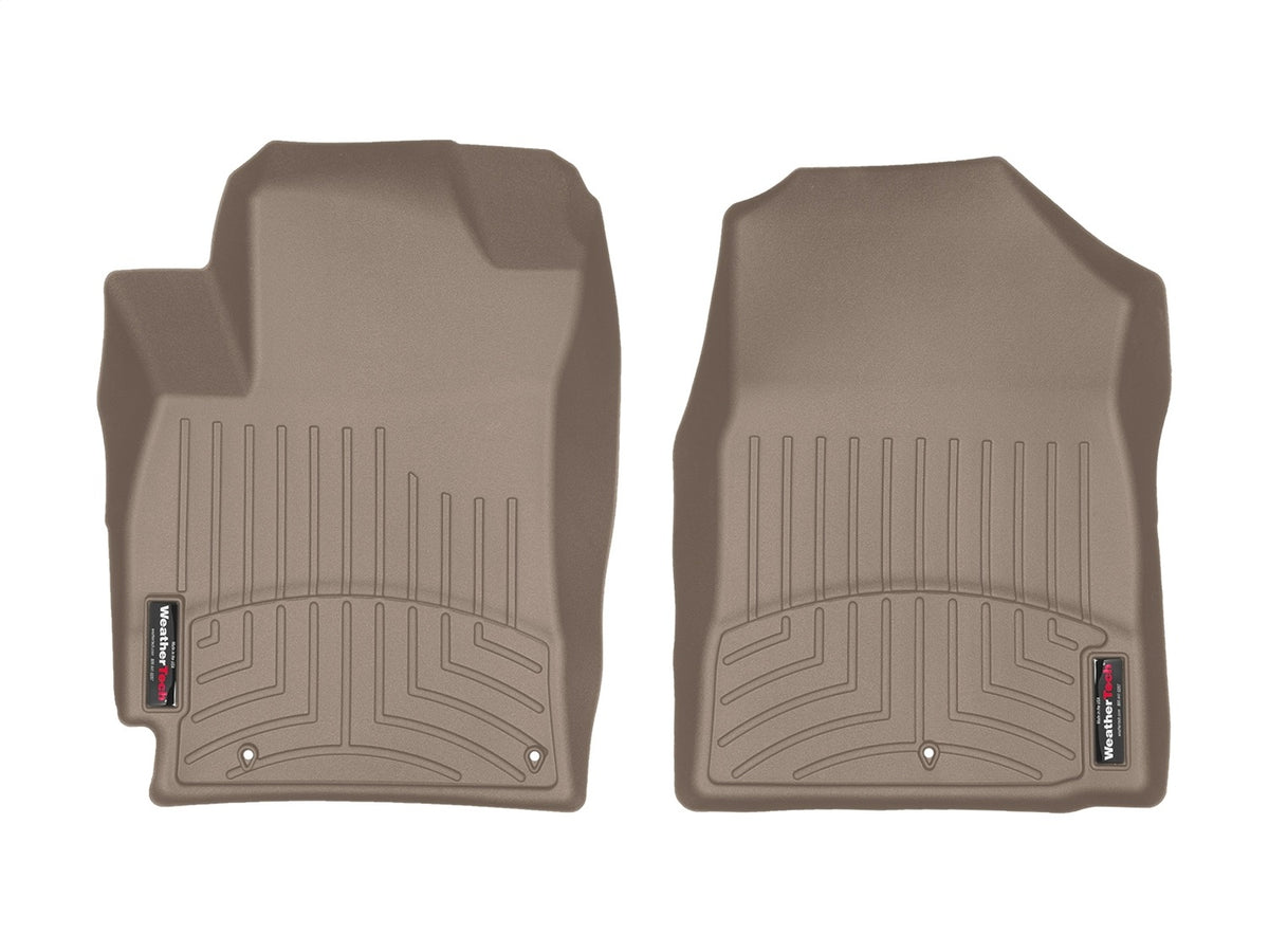 Weathertech - FloorLiner™ DigitalFit® - Tan Front 17-20 Hyundai Elantra - 459251