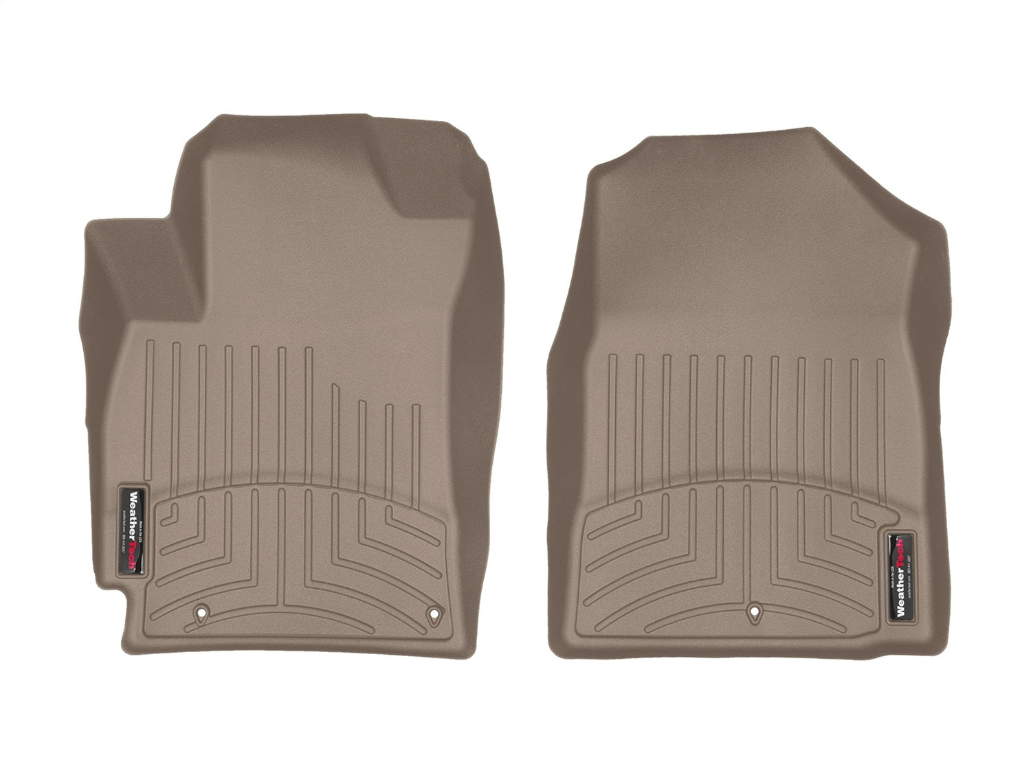Weathertech - FloorLiner™ DigitalFit® - Tan Front 17-20 Hyundai Elantra - 459251
