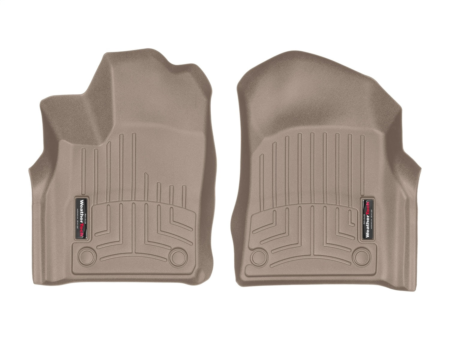 Weathertech - FloorLiner™ DigitalFit® Tan Front, Rear & Third Row Set 16-26 Dodge Durango - 459301-45324-4-5