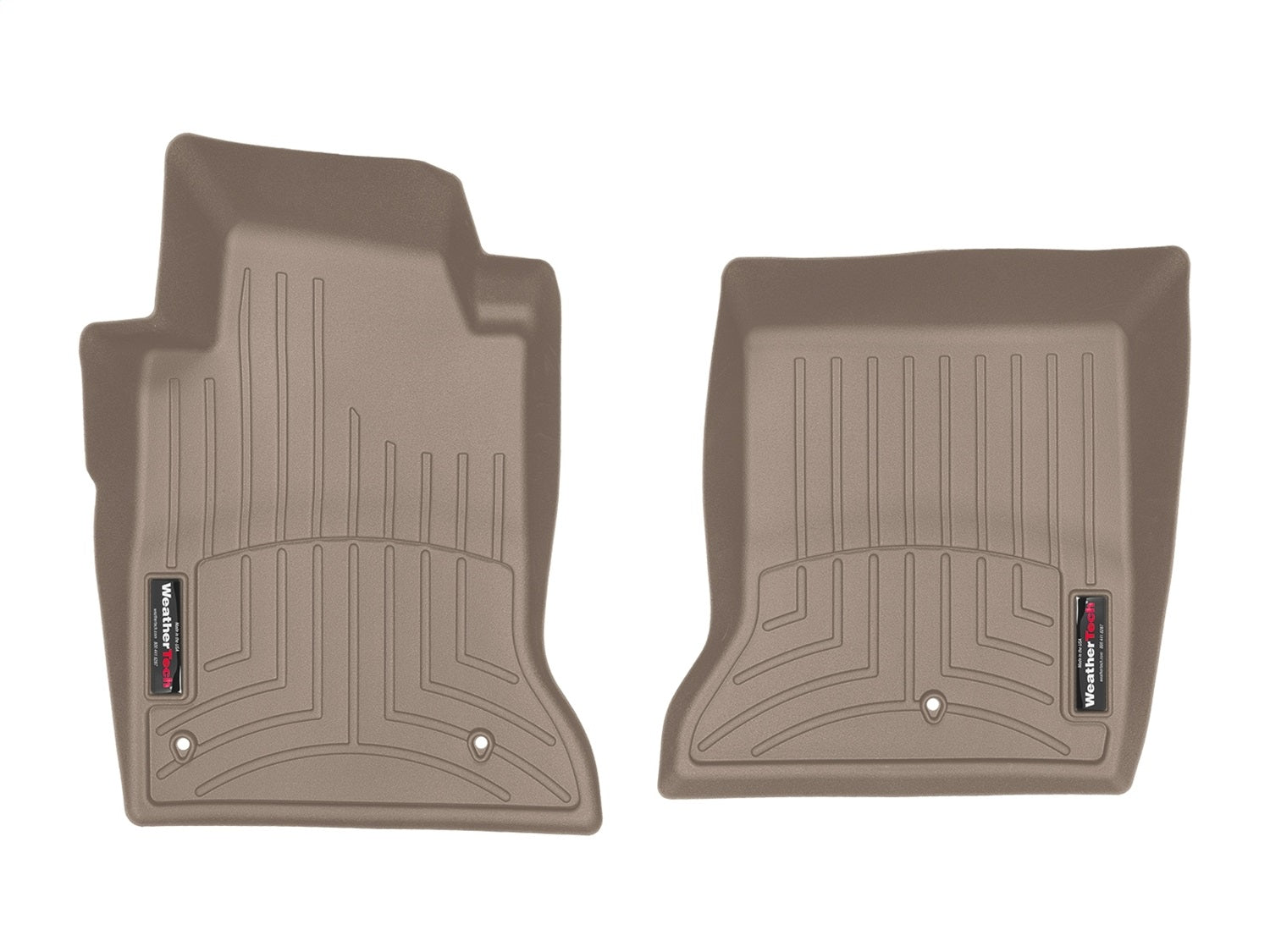 Weathertech - FloorLiner™ DigitalFit® - Tan Front 97-04 Chevrolet Corvette - 459361