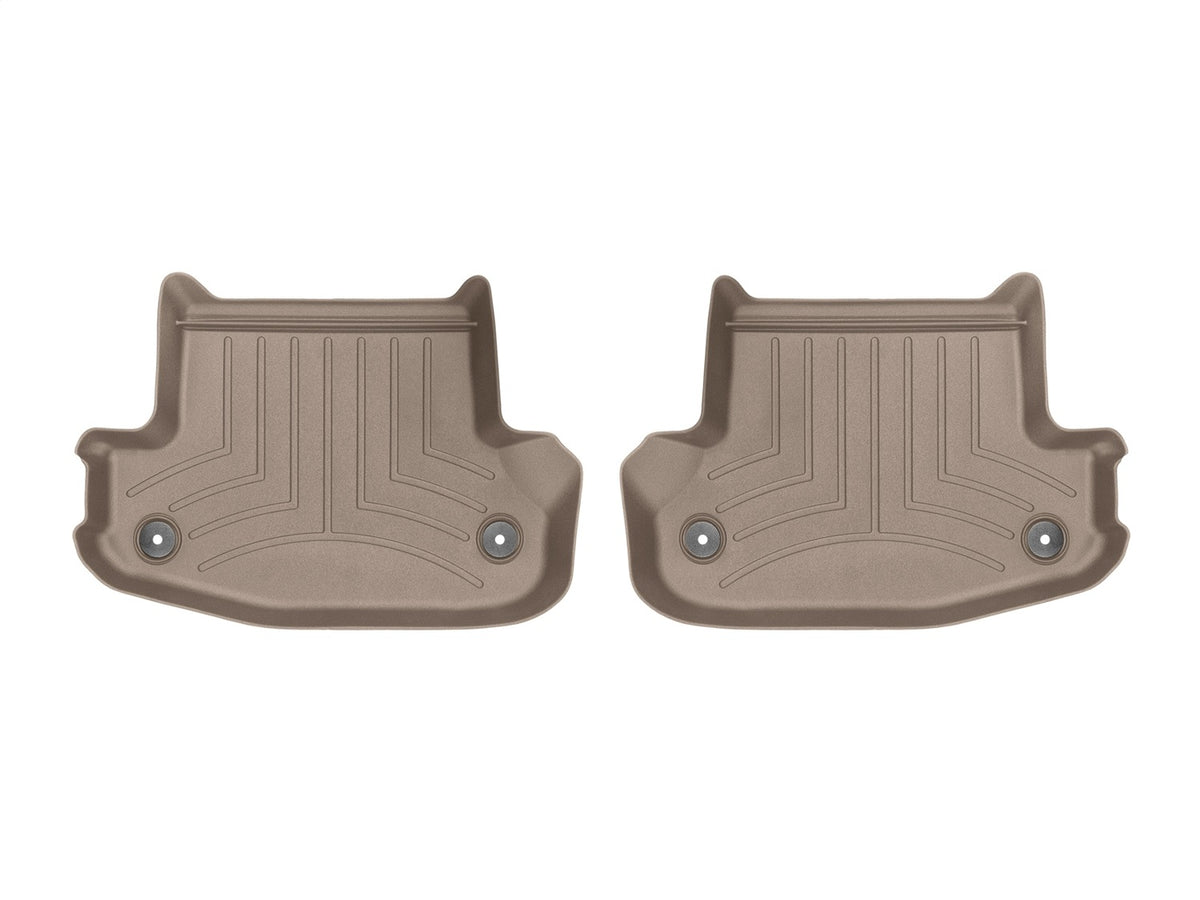 Weathertech - FloorLiner™ DigitalFit® Tan Front & Rear Set 18-19 Audi A5 / 18-19 Audi RS5 / 18-19 Audi S5 - 45937-1-2