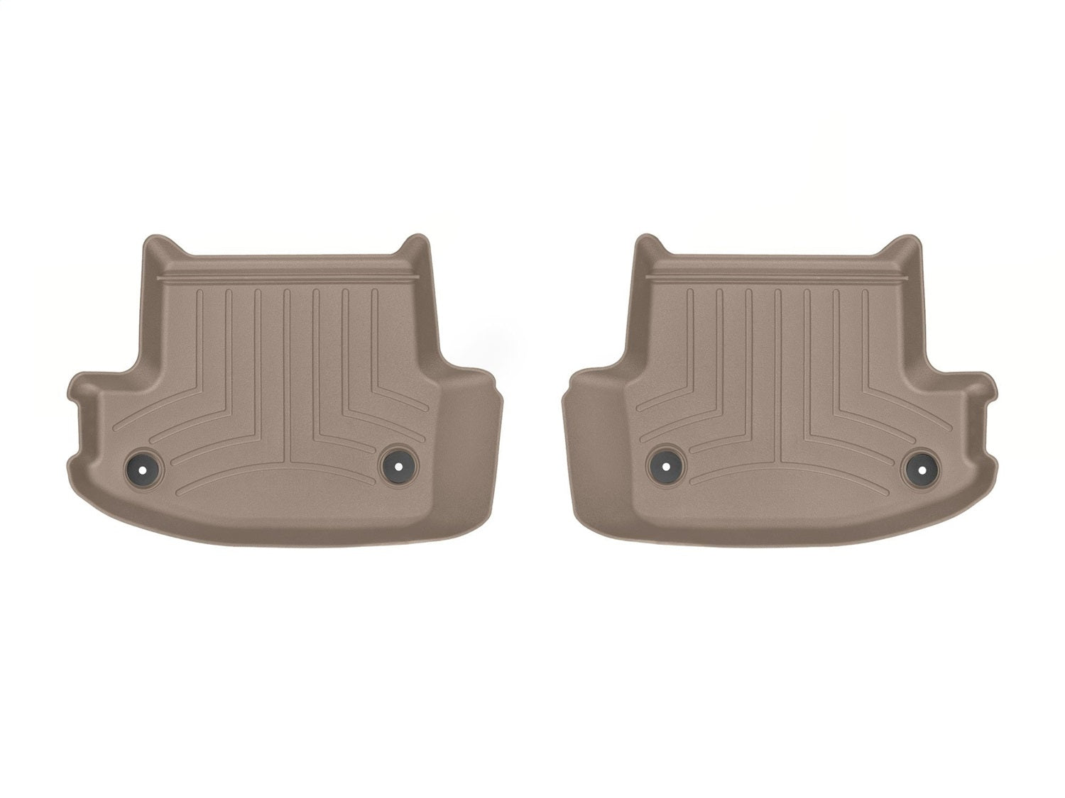 Weathertech - FloorLiner™ DigitalFit® - Tan Rear 18-19 Audi A5 / 18-19 Audi S5 - 459373