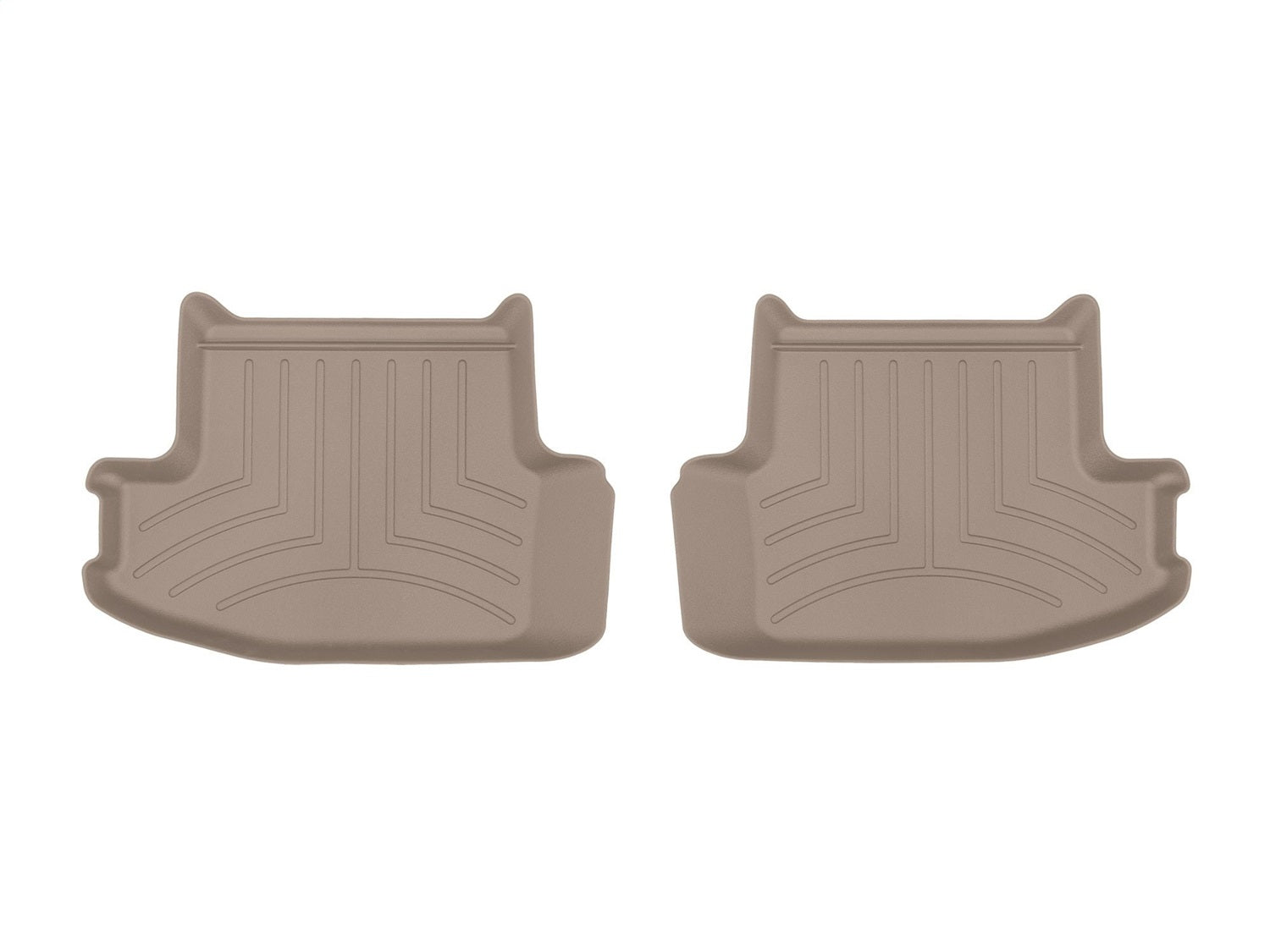Weathertech - FloorLiner™ DigitalFit® - Tan Rear 20-24 Audi A5 / 20-24 Audi S5 - 459375