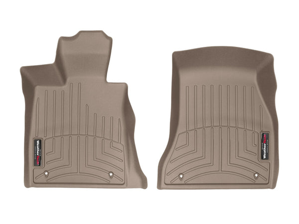 Weathertech - FloorLiner™ DigitalFit® Tan Front & Rear Set 16-22 BMW 7-Series - 459391-458742