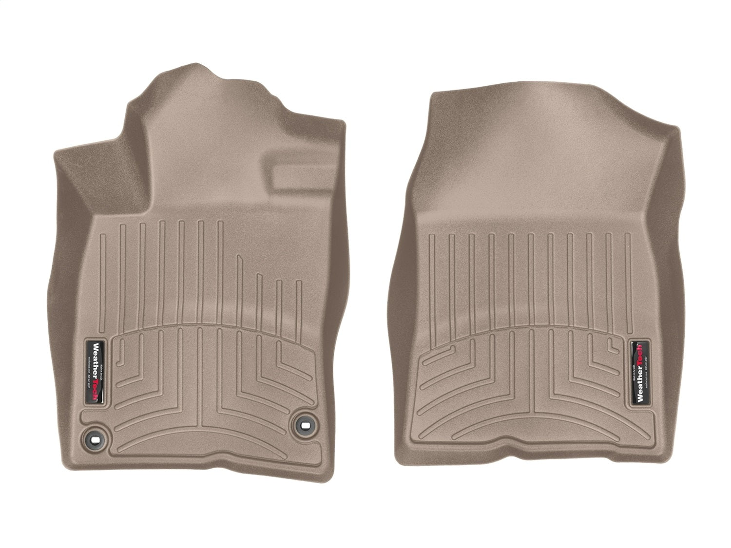 Weathertech - FloorLiner™ DigitalFit® Tan Front & Rear Set 16-20 Honda Civic - 45943-1-2