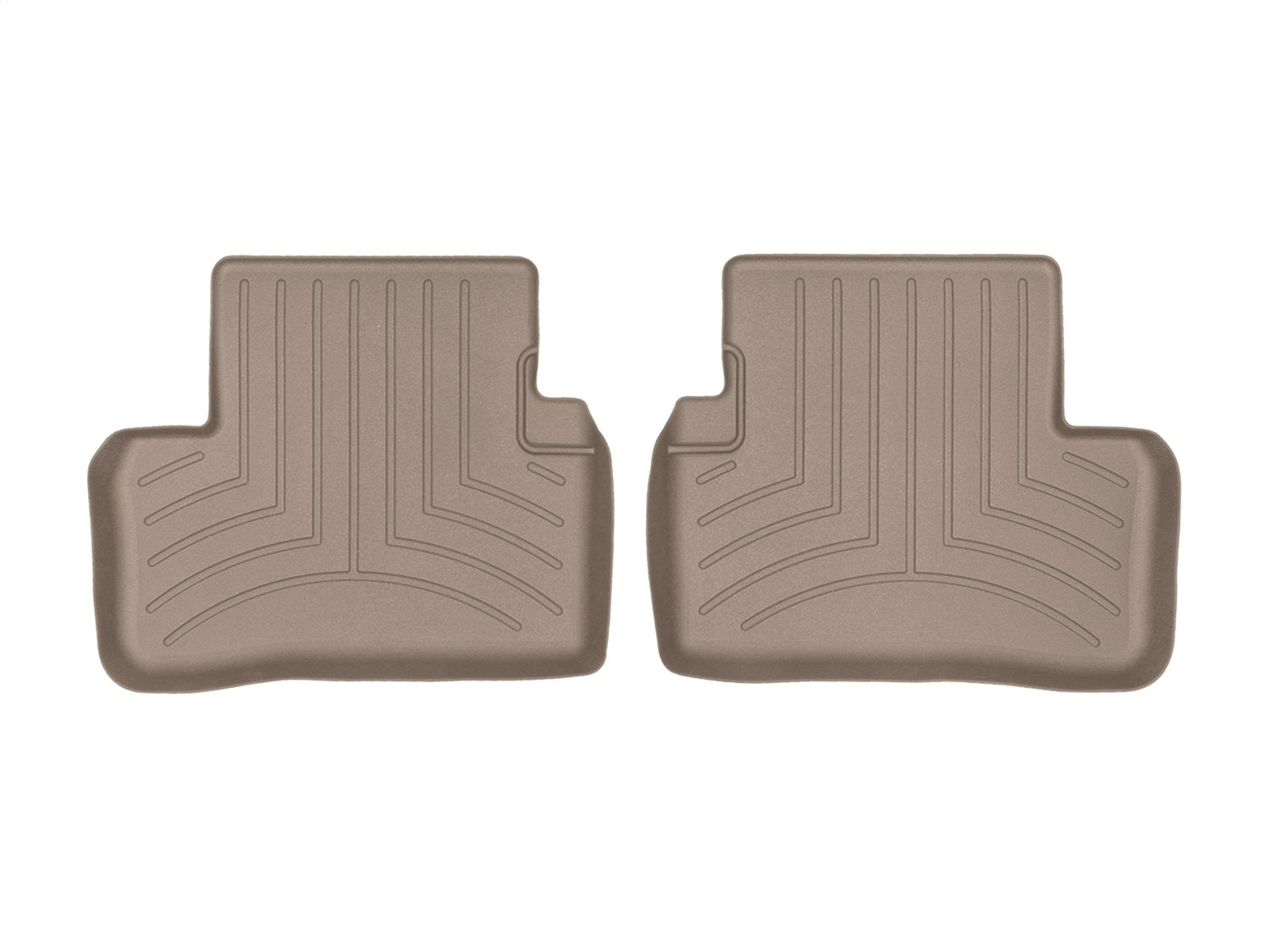 Weathertech - FloorLiner™ DigitalFit® - Tan Rear 17-23 Mercedes Benz E-Class / 18-23 Mercedes Benz E63-AMG - 459462