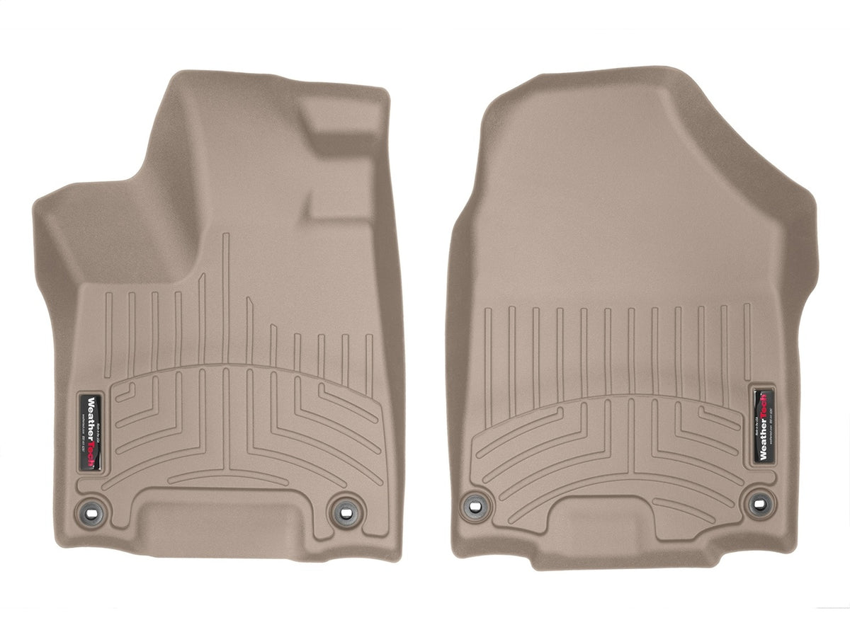 Weathertech - FloorLiner™ DigitalFit® Tan Front & Rear Set 17-25 Honda Ridgeline - 45971-1-2