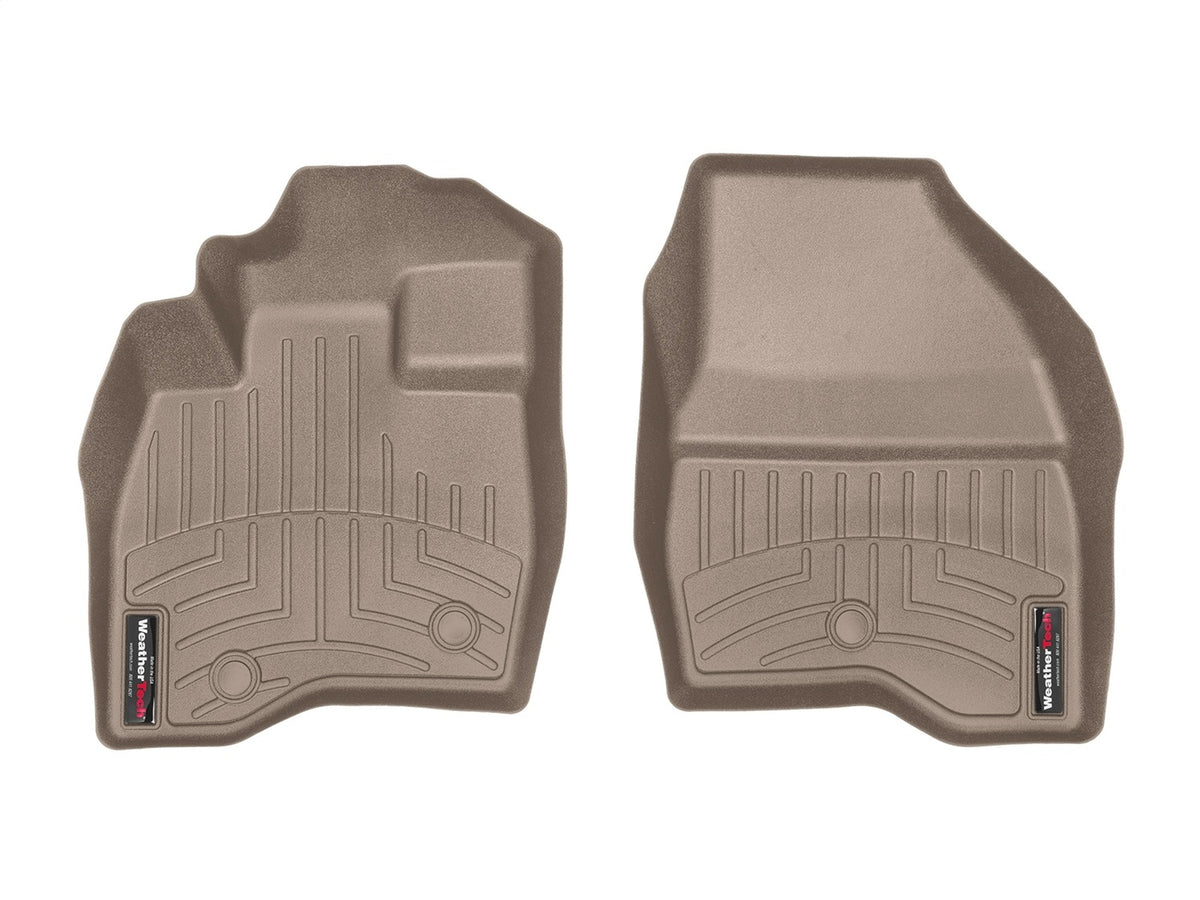 Weathertech - FloorLiner™ DigitalFit® Tan Front, Rear & Third Row Set 17-19 Ford Explorer - 459811-45359-2-3