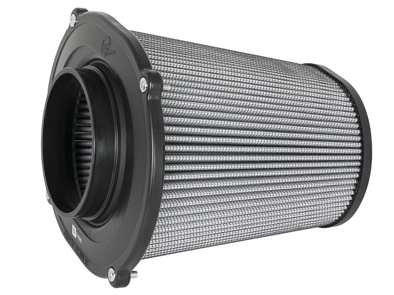 aFe Quantum Pro DRY S Air Filter Flat Top - 5in Flange x 9in Height - 21-90098