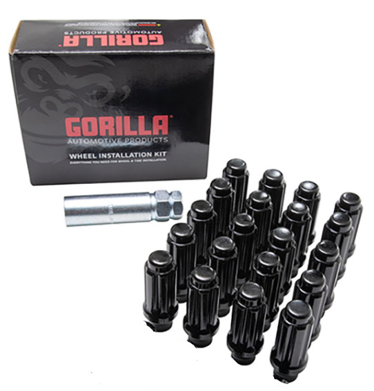 Gorilla Automotive - 5lug 14-1.50 Et Spline Wik Trk Blk Gor - K5ES-14150BGR