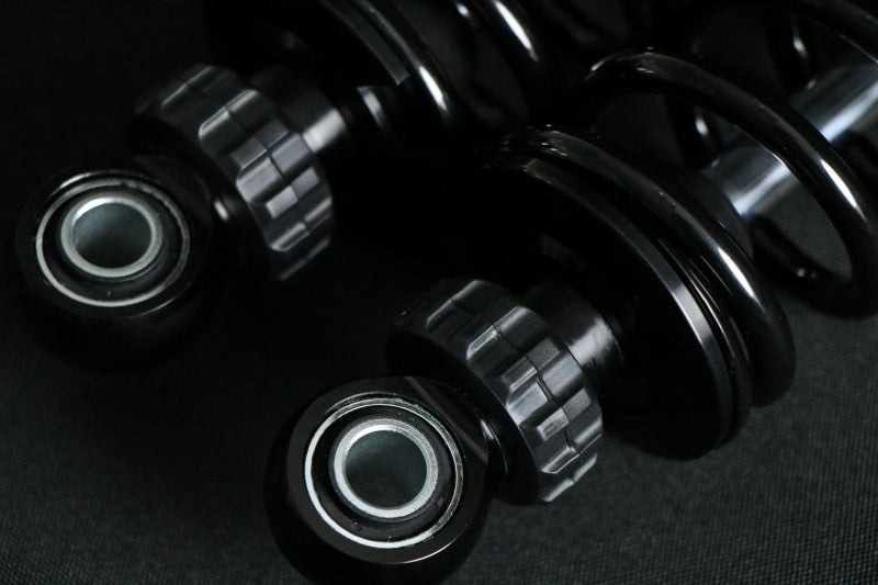 Ohlins 14-26 Harley FL Touring STX 36 Twin Blackline 12in Blk Reservoir Shocks - Heavy Duty Springs - HD 050S2