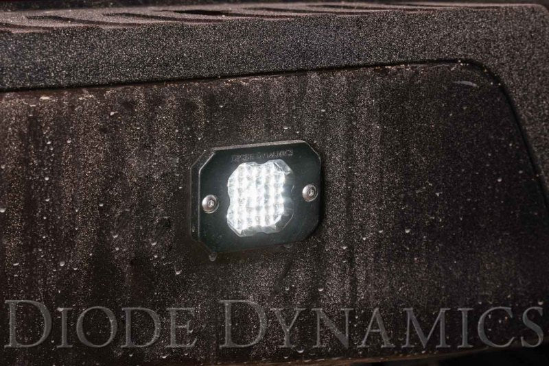 Diode Dynamics Stage Series C1 LED Pod Sport - White Flood Flush ABL (Pair) - DD6470P