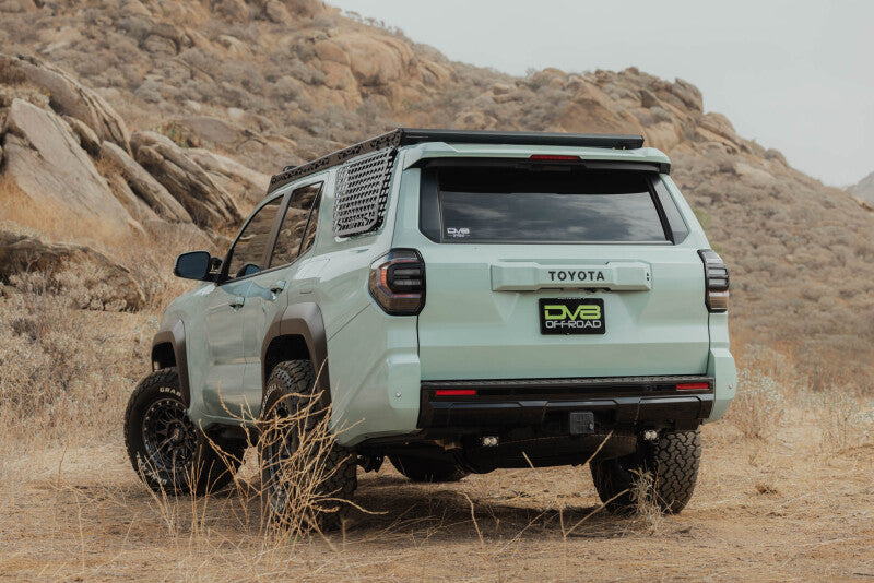 DV8 25-26 Toyota 4Runner Exterior Window Molle for DV8 Roof Rack - Driver - RRTF3-02EMD