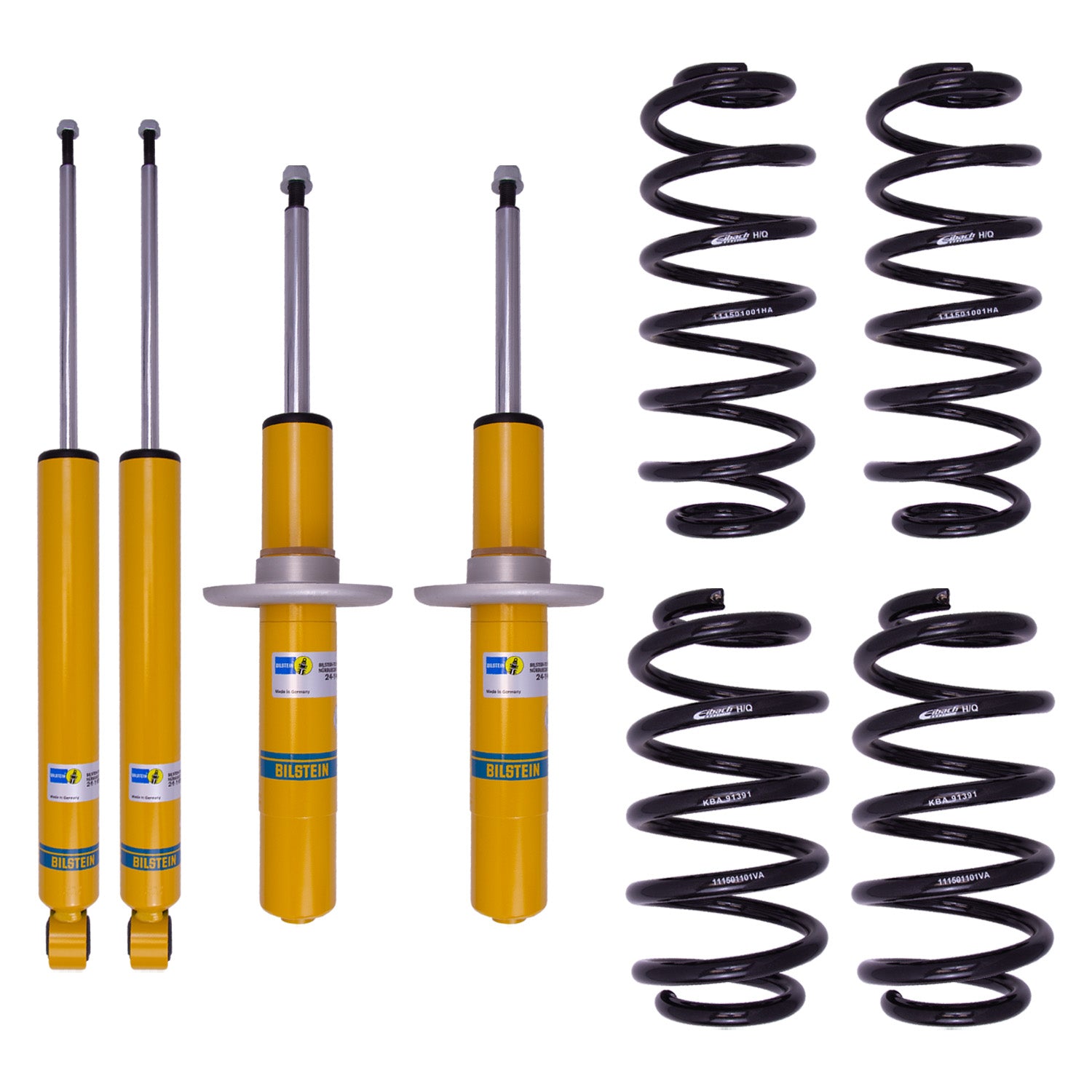 Bilstein B12 2008 Audi A5 Base Front and Rear Suspension Kit - 46-189738