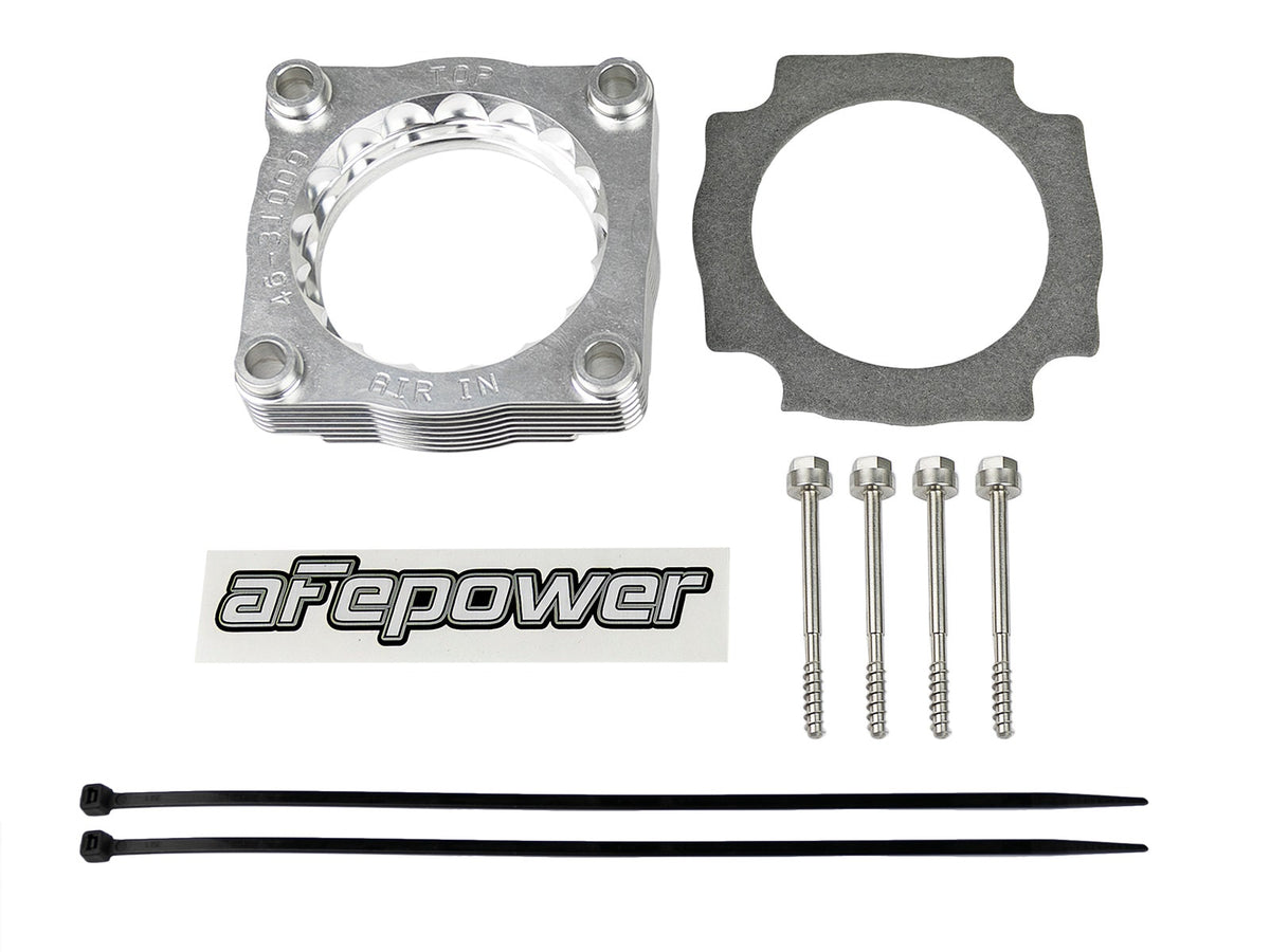 aFe Silver Bullet Throttle Body Spacer 12-15 BMW 328i (F30) L4-2.0L N20/N26 - 46-31009
