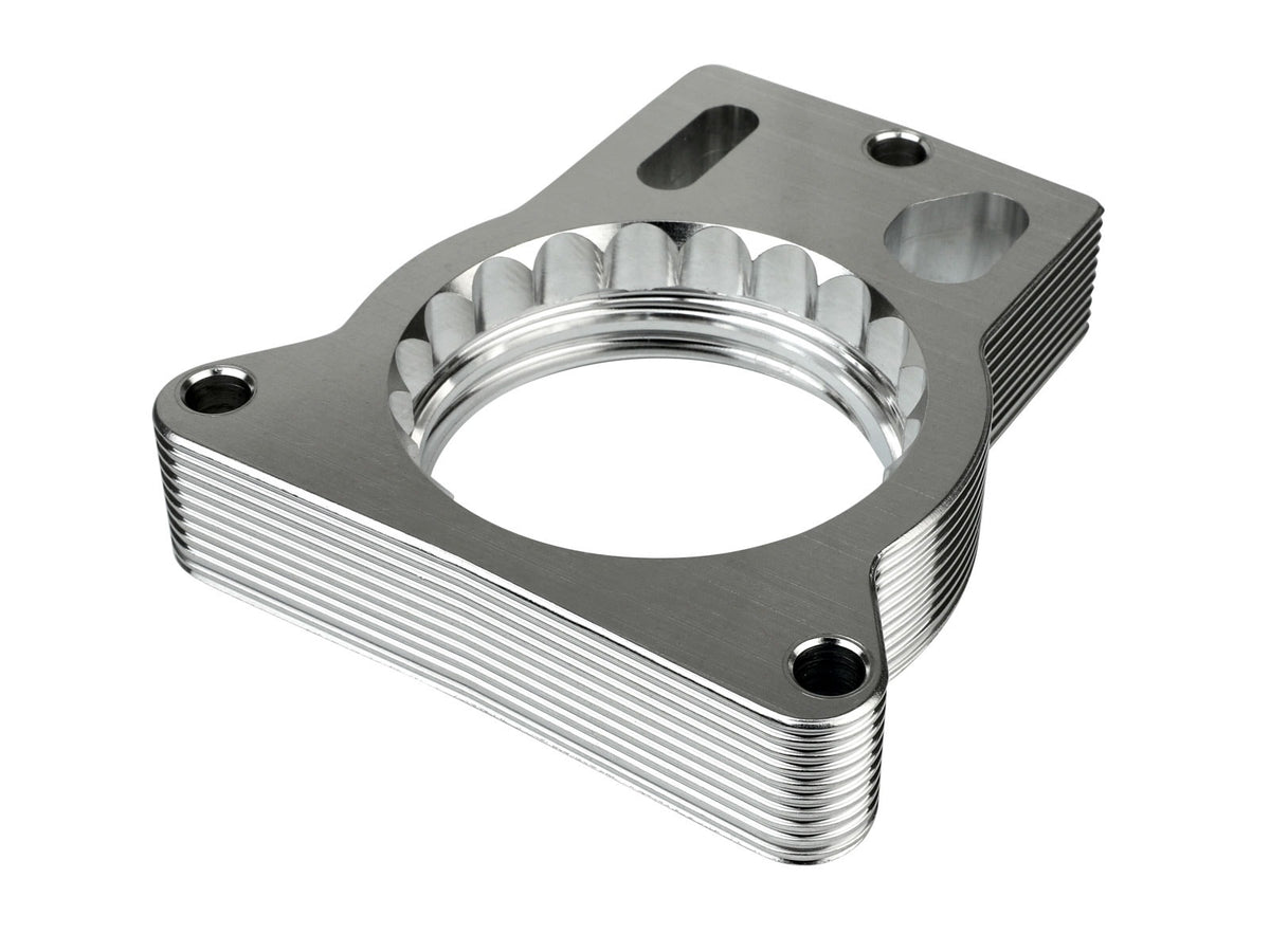afe Silver Bullet Throttle Body Spacer GM Trucks 2500/3500 96-00 V8-7.4L/01-07 V8-8.1L - 46-34021