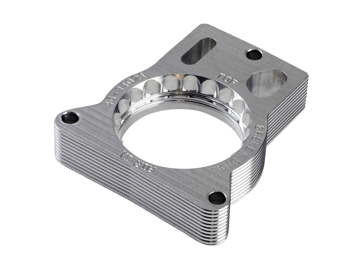 afe Silver Bullet Throttle Body Spacer GM Trucks 2500/3500 96-00 V8-7.4L/01-07 V8-8.1L - 46-34021