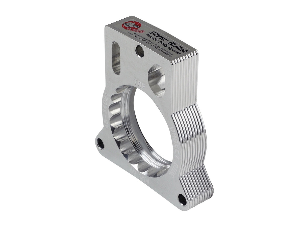 afe Silver Bullet Throttle Body Spacer GM Trucks 2500/3500 96-00 V8-7.4L/01-07 V8-8.1L - 46-34021