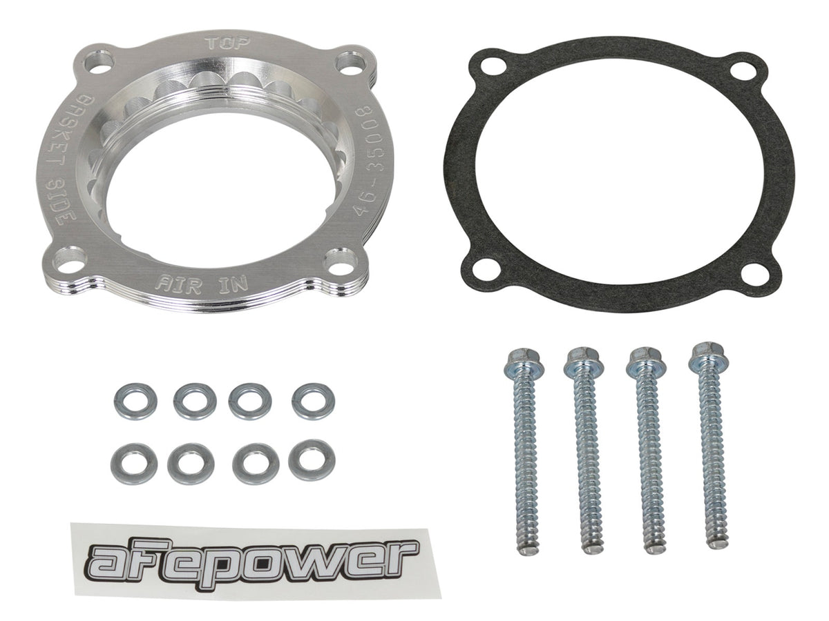 aFe Silver Bullet Throttle Body Spacer 2018+ Jeep Wrangler (JL) V6 3.6L - 46-35008