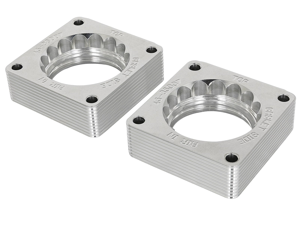aFe Silver Bullet Throttle Body Spacer 09-18 Nissan 370Z V6-3.7L (VQ37VHR) - 46-36007