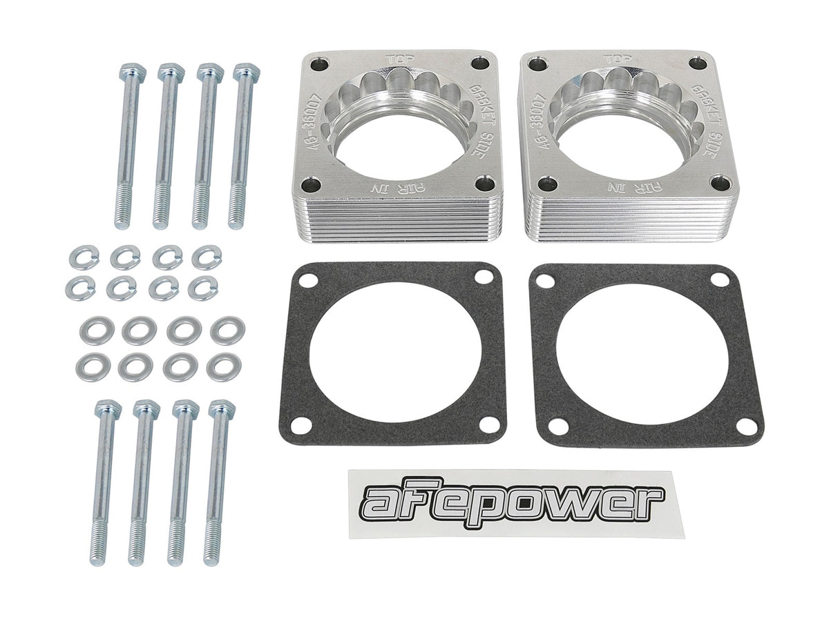 aFe Silver Bullet Throttle Body Spacer 09-18 Nissan 370Z V6-3.7L (VQ37VHR) - 46-36007